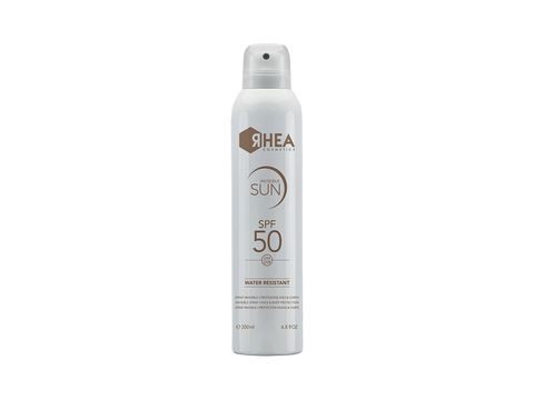 SPF50 Invisible Sun - Невидимий захисний спрей для обличчя та тіла SPF50