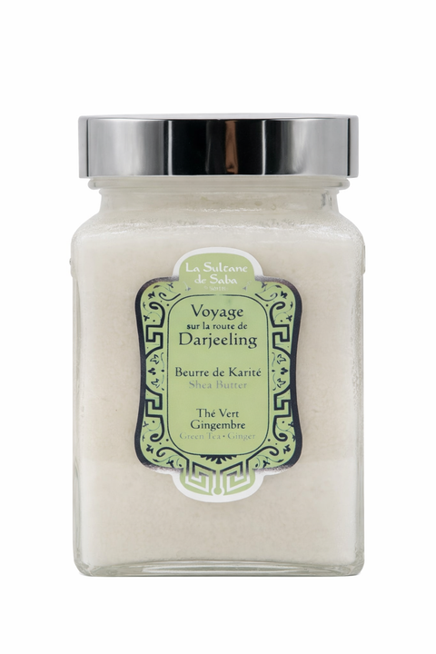 Darjeeling Shea Butter Green Tea Ginger – Bambucké maslo so zeleným čajom a zázvorom