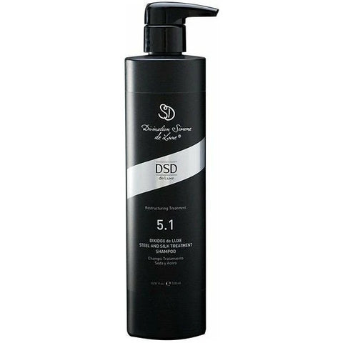 DIXIDOX DE LUXE STEEL & SILK SHAMPOO 5.1 – Відновлювальний шампунь з кератином «Сталь і Шовк» 5.1
