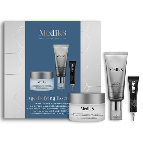 Smooth Body Exfoliating Kit – Vyhladzujúce trio (peeling + rukavica + telové mlieko) s AHA kyselinami na suchú a drsnú pokožku celého tela