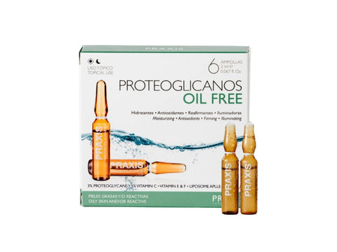 Proteoglycans oil free – Безолійні ампули для жирної та комбінованої шкіри