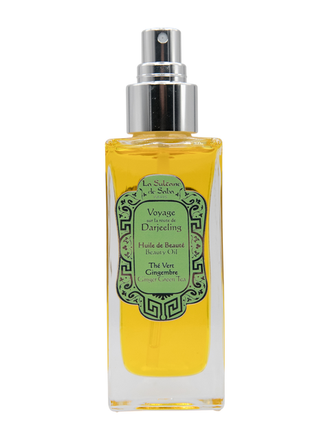 Body oil green tea & ginger - Олія для тіла зі зеленим чаєм та імбирем