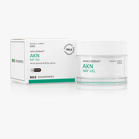 Inno-Derma ID AKN Day Gel - Denní Gel pro Mastnou a Aknózní Pleť