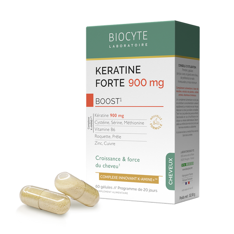 KERATINE FORTE 900MG BOOST PACK K-Amine – Інтенсивний курс для зміцнення та росту волосся