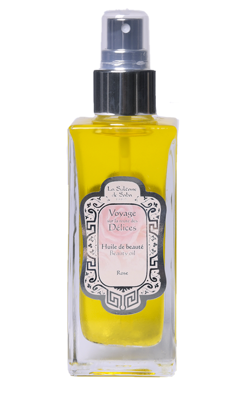 Beauty body oil rose - Олія для тіла з трояндою