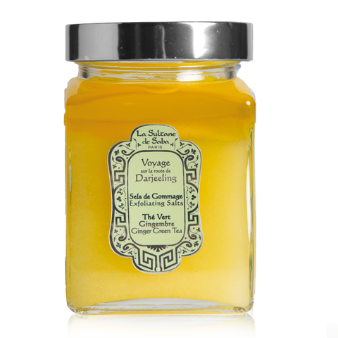 Green Tea & Ginger Salts - Пілінгова сіль в олії з зеленим чаєм та імбиром