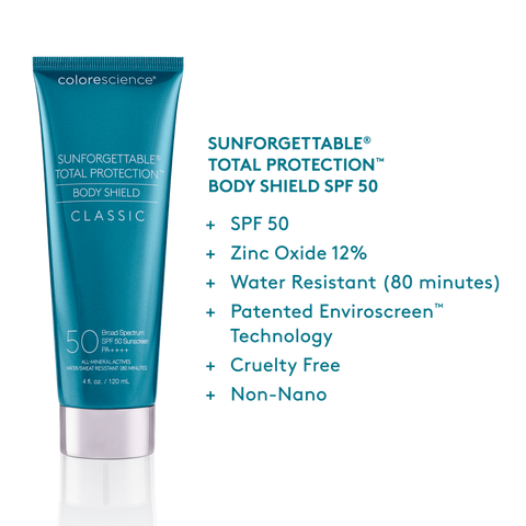 Body Shield SPF 50 - Сонцезахисний крем для тіла (Sunforgettable ® Total Protection™)